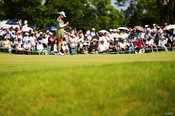 2025年 アース・モンダミンカップ 最終日 菅沼菜々 今季2勝目は近い