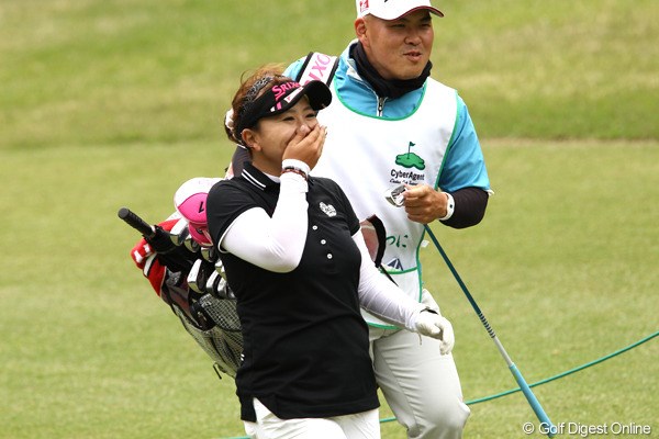 2011年 サイバーエージェントレディスゴルフトーナメント 最終日 吉田弓美子 とにかくリラックスしてラウンドしていました。まるで練習日のように