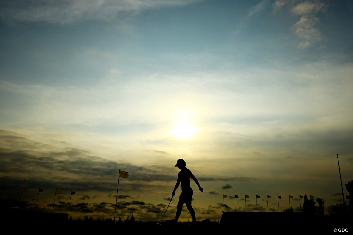 夕暮れの戸塚CC