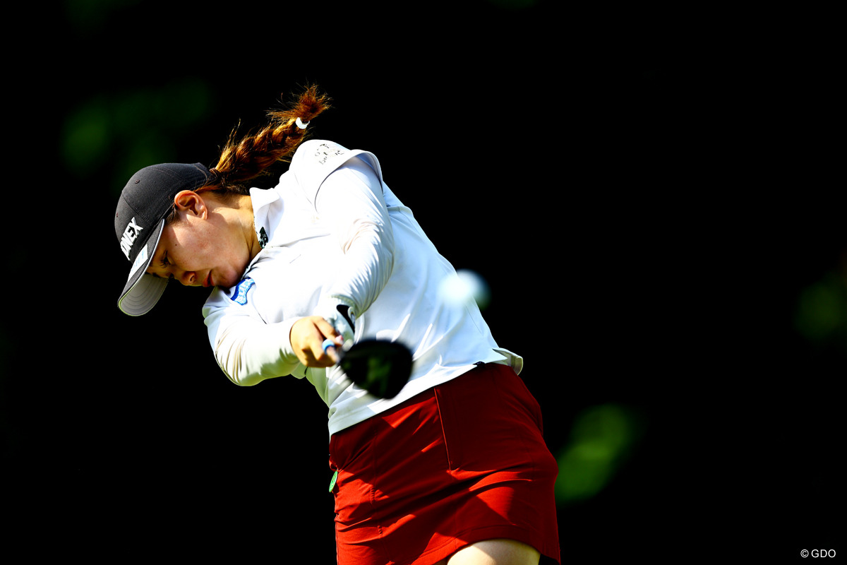 大会前日に替えたドライバーがはまった