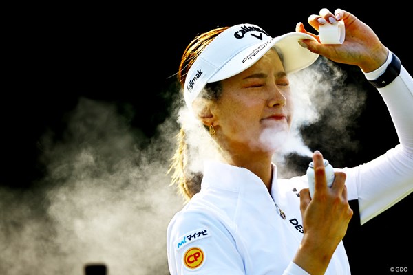2025年 資生堂・JAL レディスオープン 2日目 青木香奈子 本人の許可、頂きました（笑）