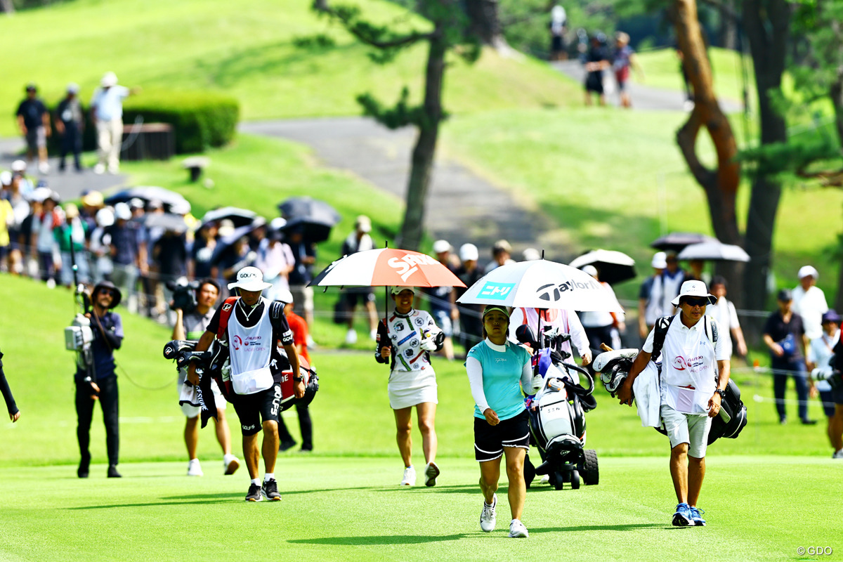 暑さ対策は「気合ですよね。最後は」 5年ぶりVへ永峰咲希の自信 【国内