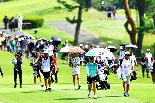 2025年 資生堂・JAL レディスオープン 3日目 永峰咲希 連日酷暑の中のラウンド