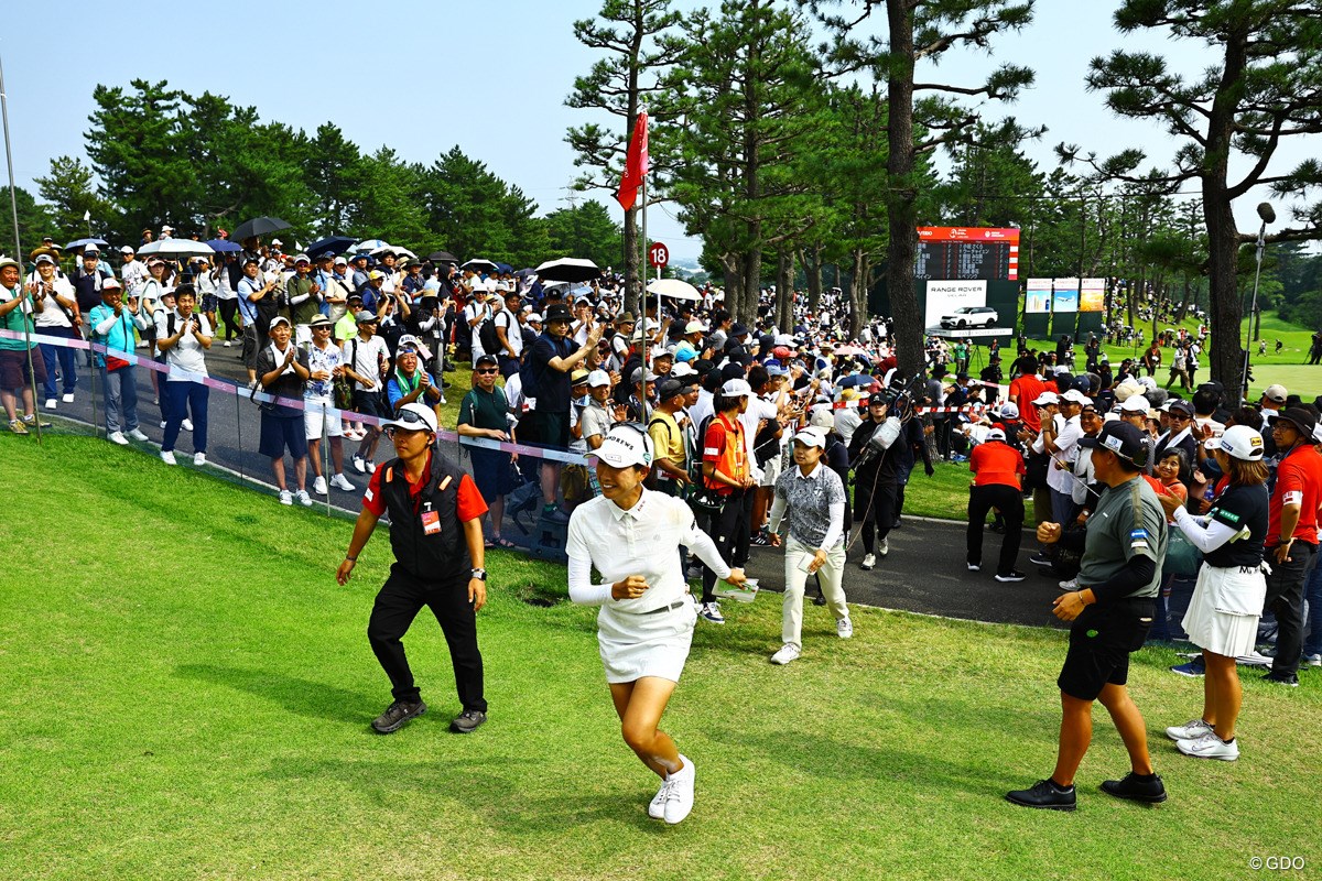 2025年 資生堂・JAL レディスオープン 最終日 木戸愛