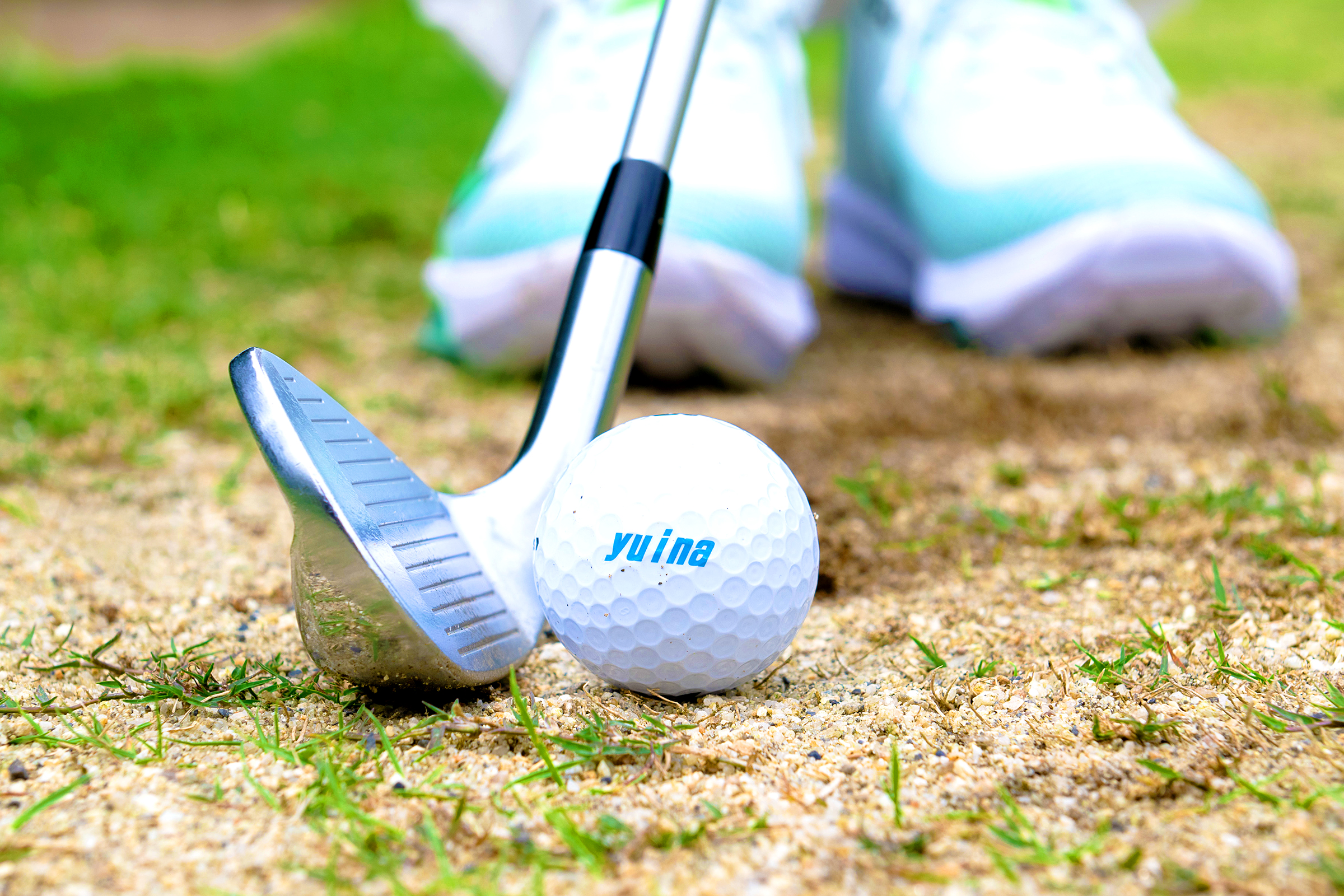 ベアグラウンド成功のコツは「PW」でコツッ！ コツコツ練習不要の簡単リカバリー術 與語優奈