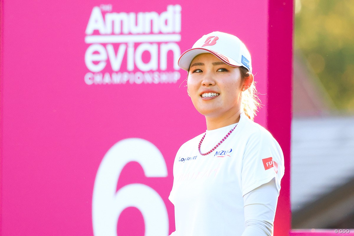 2025年 アムンディ エビアン選手権 事前 古江彩佳
