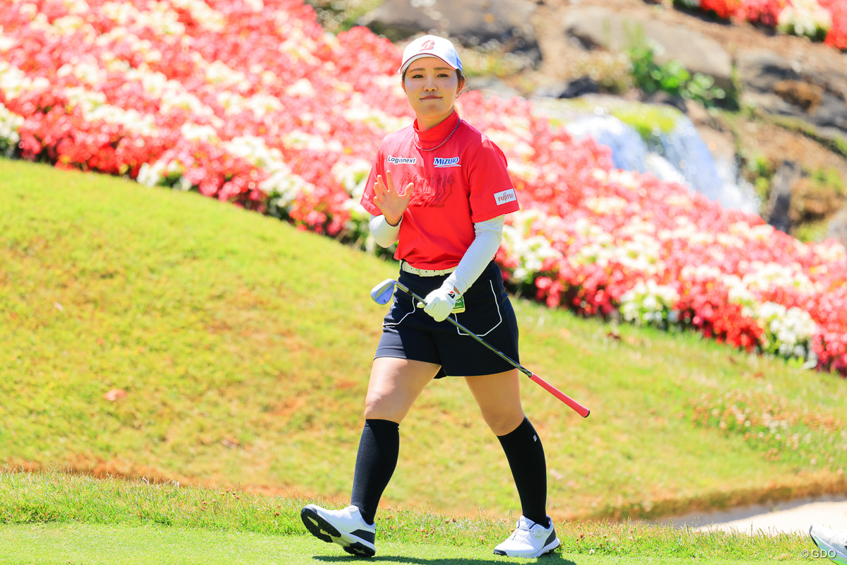 古江彩佳が日本勢初のメジャー連覇へ7位発進