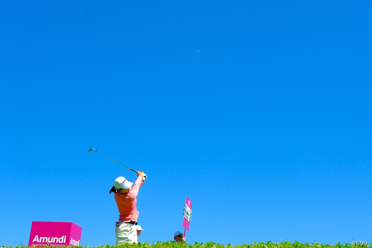 2025年 アムンディ エビアン選手権 初日 西郷真央