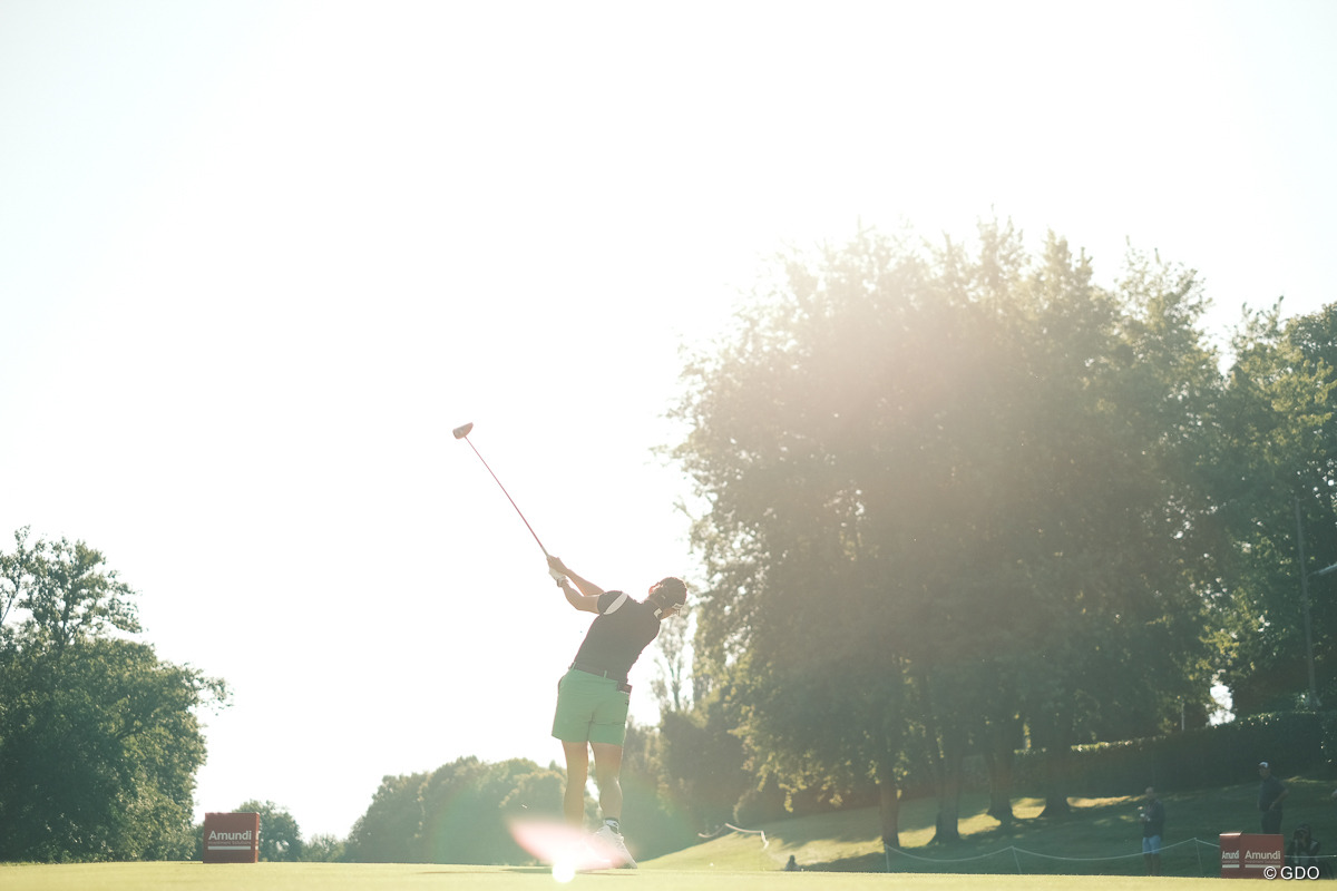 苦しんだショットも最終ホールで見せ場があった