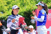 2025年 アムンディ エビアン選手権 3日目 竹田麗央 ジーノ・ティティクル