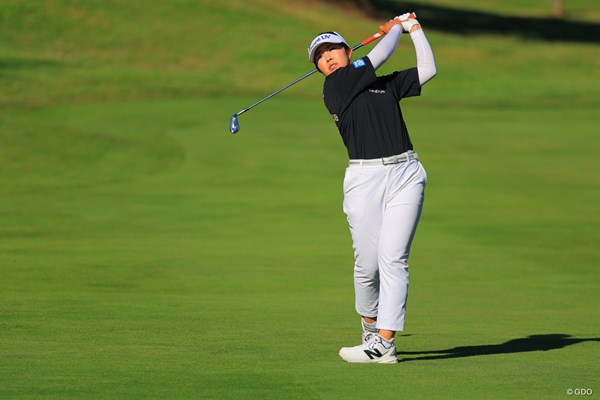 2025年 アムンディ エビアン選手権 3日目 山下美夢有 68でラウンド