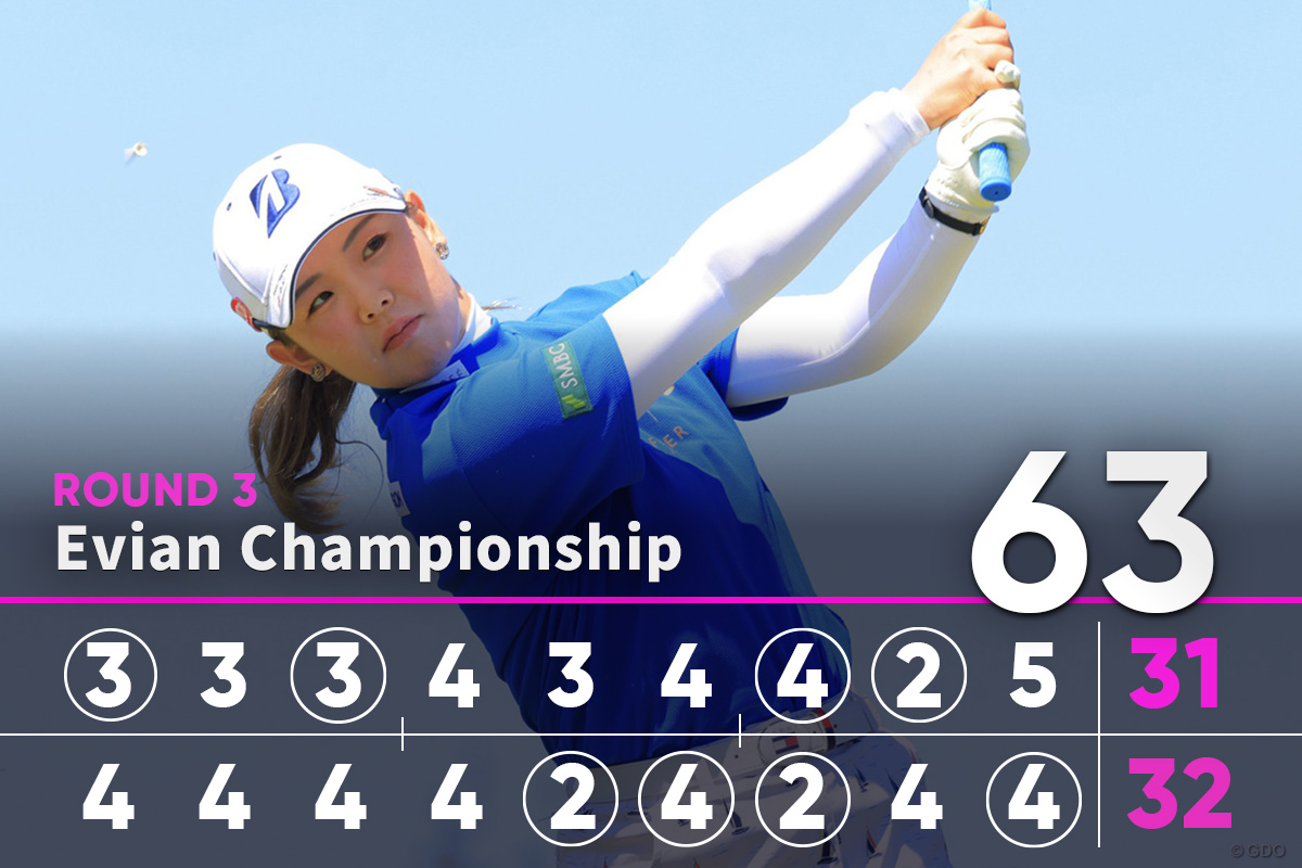 吉田優利が米ツアーで自己ベスト「63」をマークした