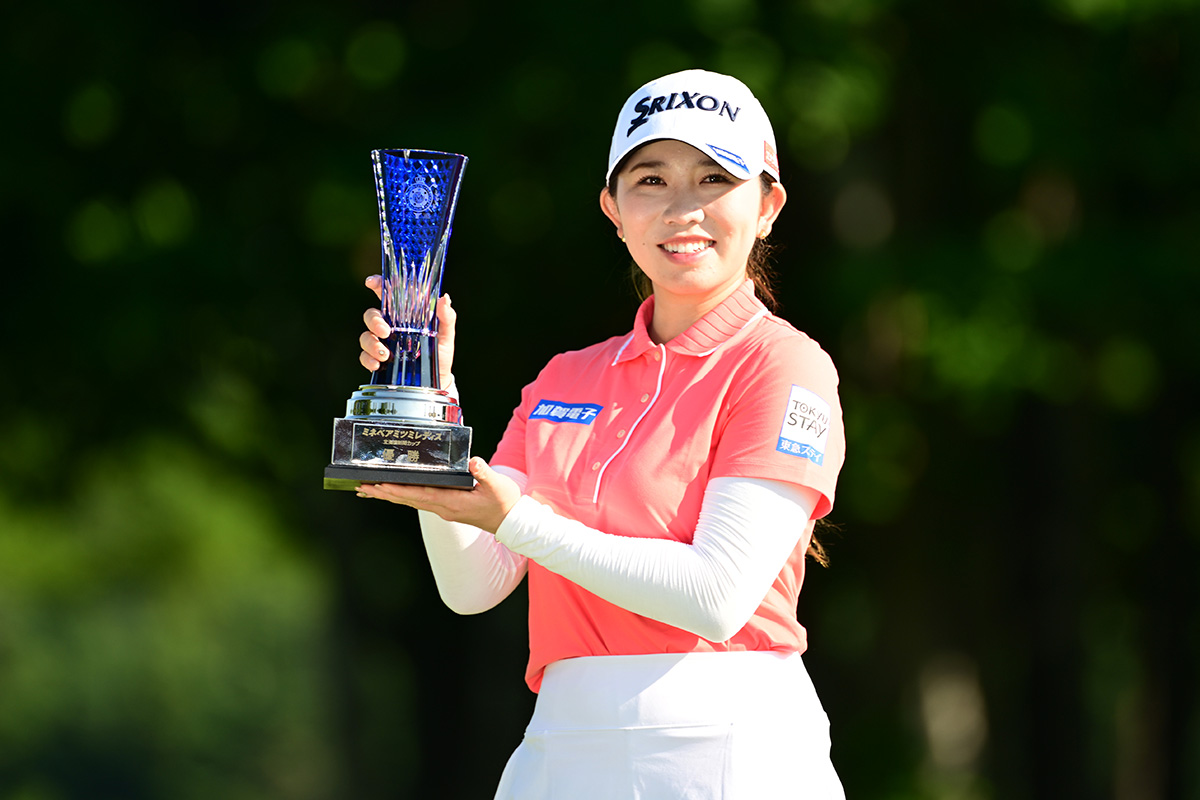 内田ことこが地元で初優勝を飾った(Atsushi Tomura/Getty Images)