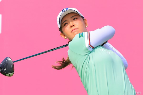 2025年 アムンディ エビアン選手権 最終日 吉田優利 2打差を追って最終日をスタートした吉田優利