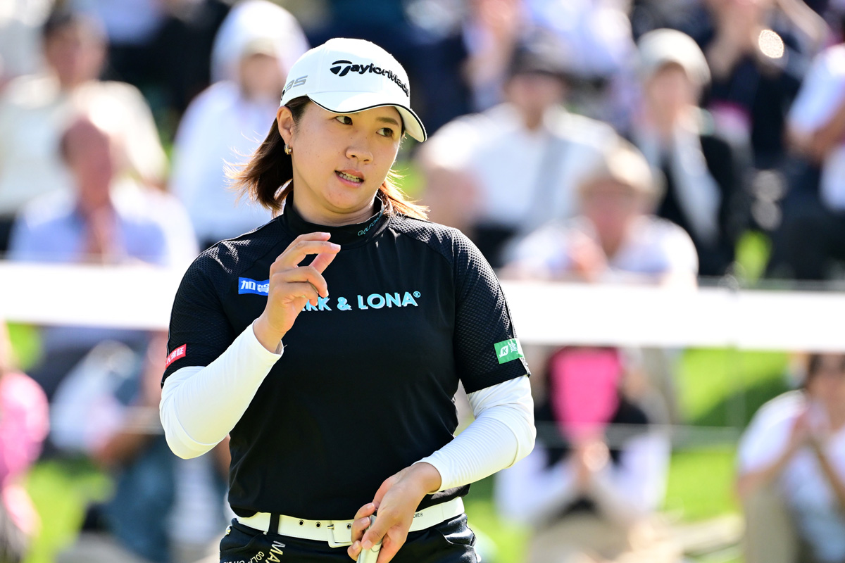 3打差逆転での初優勝はならなかった泉田琴菜(Atsushi Tomura/Getty Images)