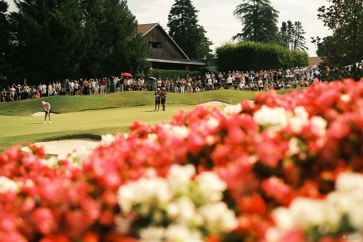 エビアンの景色に癒されながら