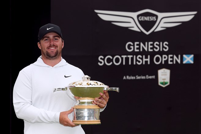 ゴッターアップが逃げ切りVで全英切符をゲット マキロイは2打差2位 中島啓太55位