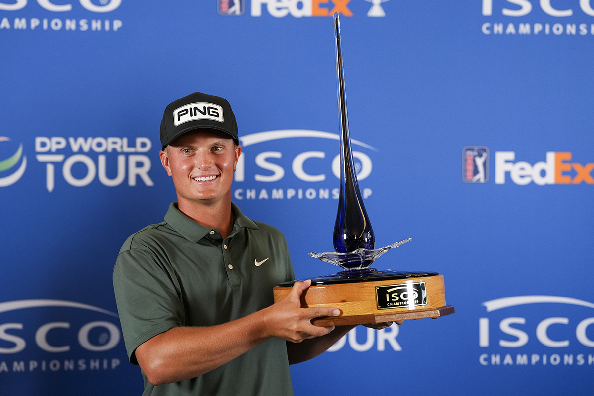 ウィリアム・モウが7打差逆転で欧米ツアー初勝利を挙げた(Dylan Buell/Getty Images)