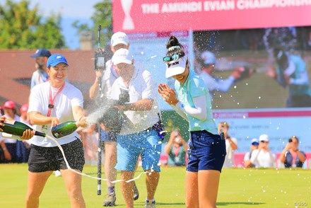 2025年 アムンディ エビアン選手権 最終日 グレース・キム