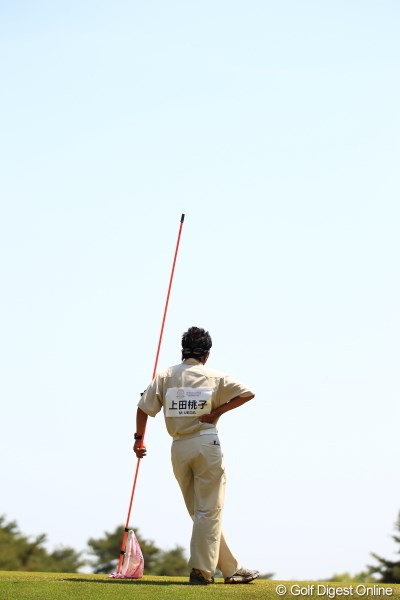 2011年 ワールドレディスチャンピオンシップサロンパスカップ 最終日 上田桃子 もっと上だ桃子！
