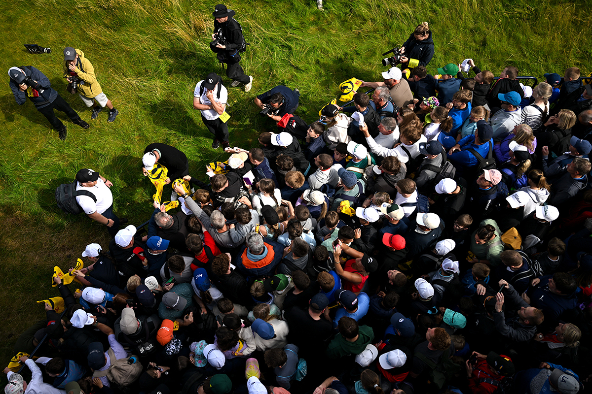 マキロイが故郷北アイルランドに帰ってきたぞ！(Ramsey Cardy／Sportsfile via Getty Images)