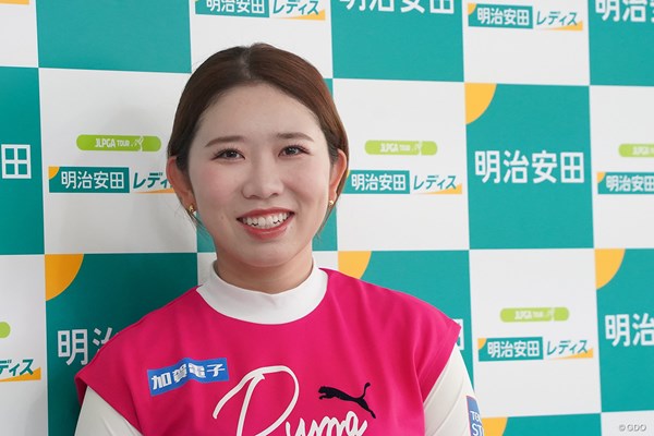 2025年 明治安田レディスゴルフトーナメント 事前 内田ことこ 自宅での祝勝会を楽しんだと言う内田ことこ