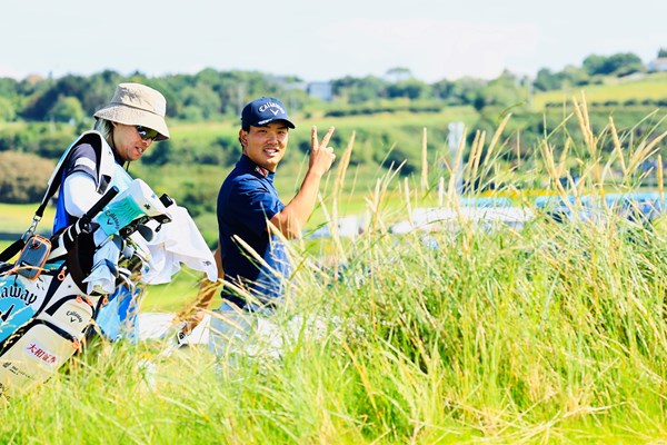 河本力は「全英」初出場。表情は明るい