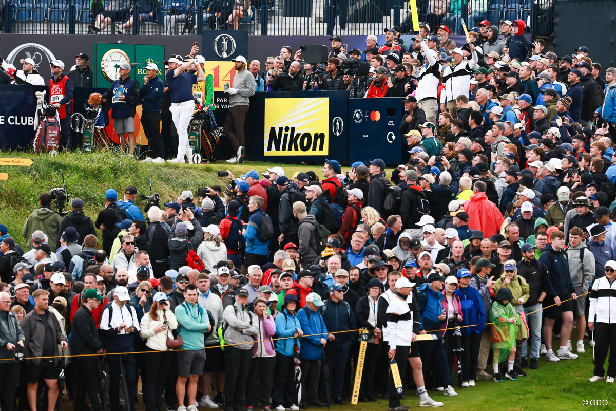 人気組のギャラリーがすごい 2025年 全英オープン 初日 シェーン・ローリー