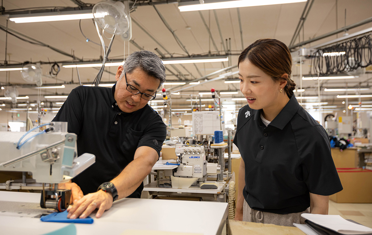 2025年 デサント特集 まずはお手本を拝見