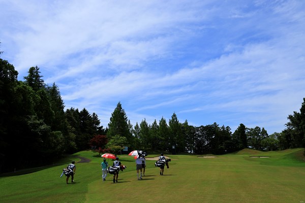 2025年 明治安田レディスゴルフトーナメント 2日目 稲見萌寧 コロナ禍以降では初めての無観客開催となった