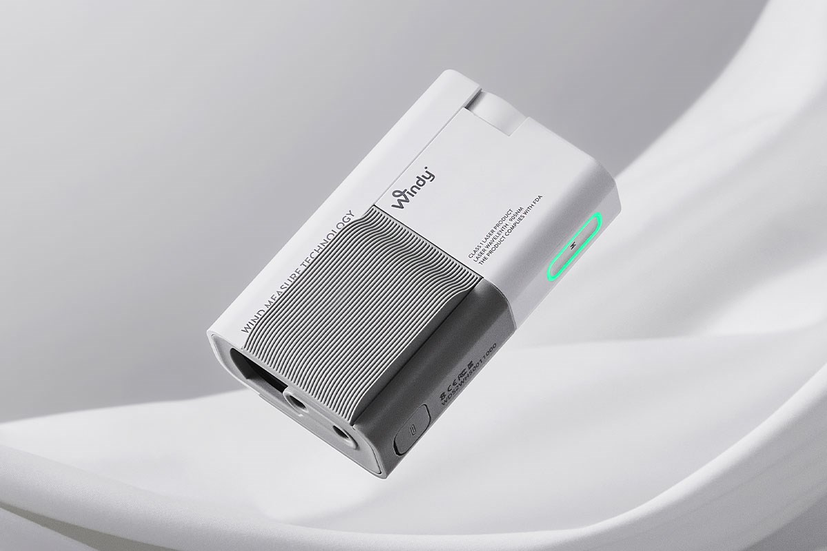 世界初の“風速”を測れるレーザー距離計 GOLFZON「CaddyTalk Windy」が8月発売