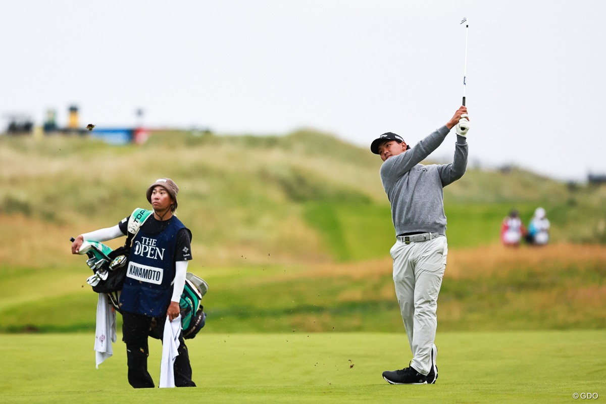 3度目のメジャーで初の予選通過を果たした河本力