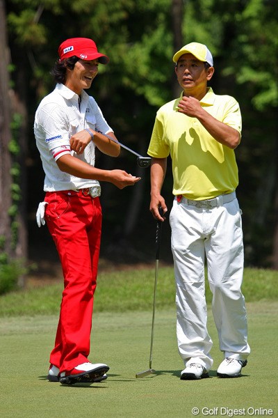 2011年 ザ・レジェンド・チャリティプロアマトーナメント 最終日 石川遼＆栗田貫一