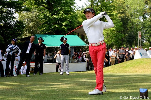 2011年 ザ・レジェンド・チャリティプロアマトーナメント 最終日 郷ひろみ