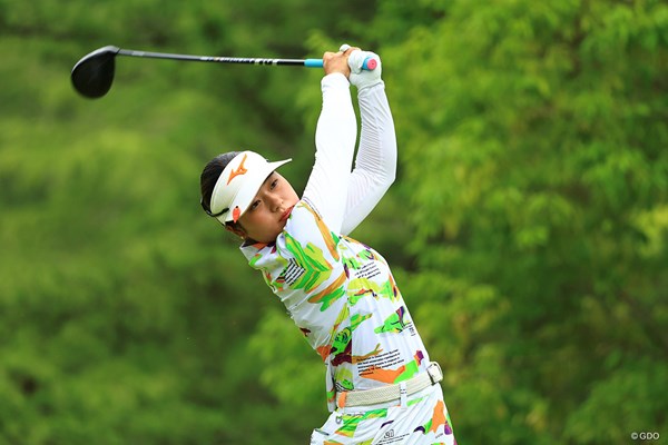 首位タイに浮上した仲村果乃。初優勝に前進して最終日へ