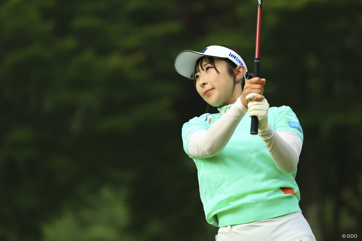 優勝争いに食い込みたい 2025年 明治安田レディスゴルフトーナメント 3日目 永嶋花音