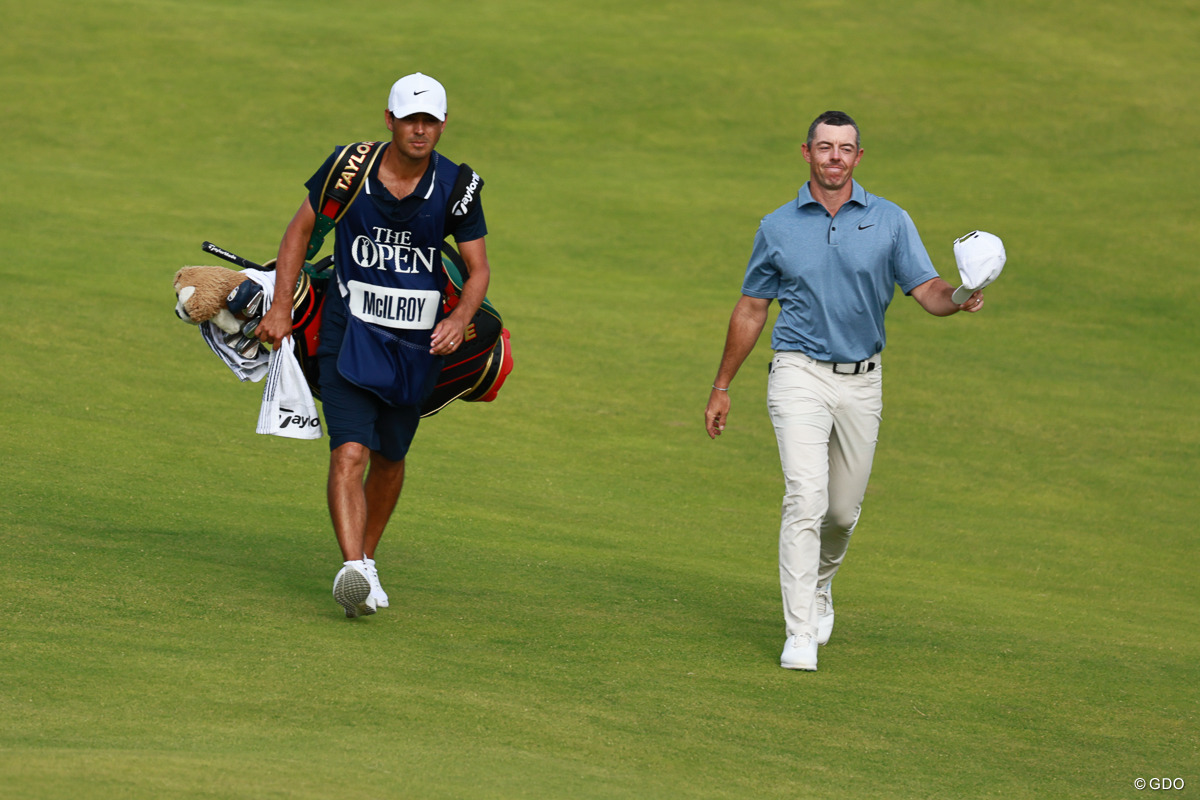 たくさんの歓声が 2025年 全英オープン 最終日 ロリー・マキロイ