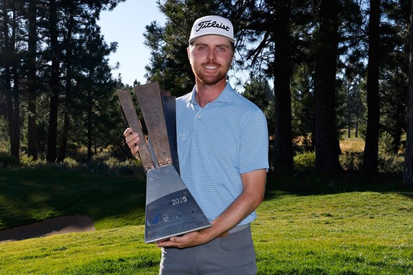 米ツアー初優勝を飾ったライアン・ジェラルド（Lachlan Cunningham/Getty Images）