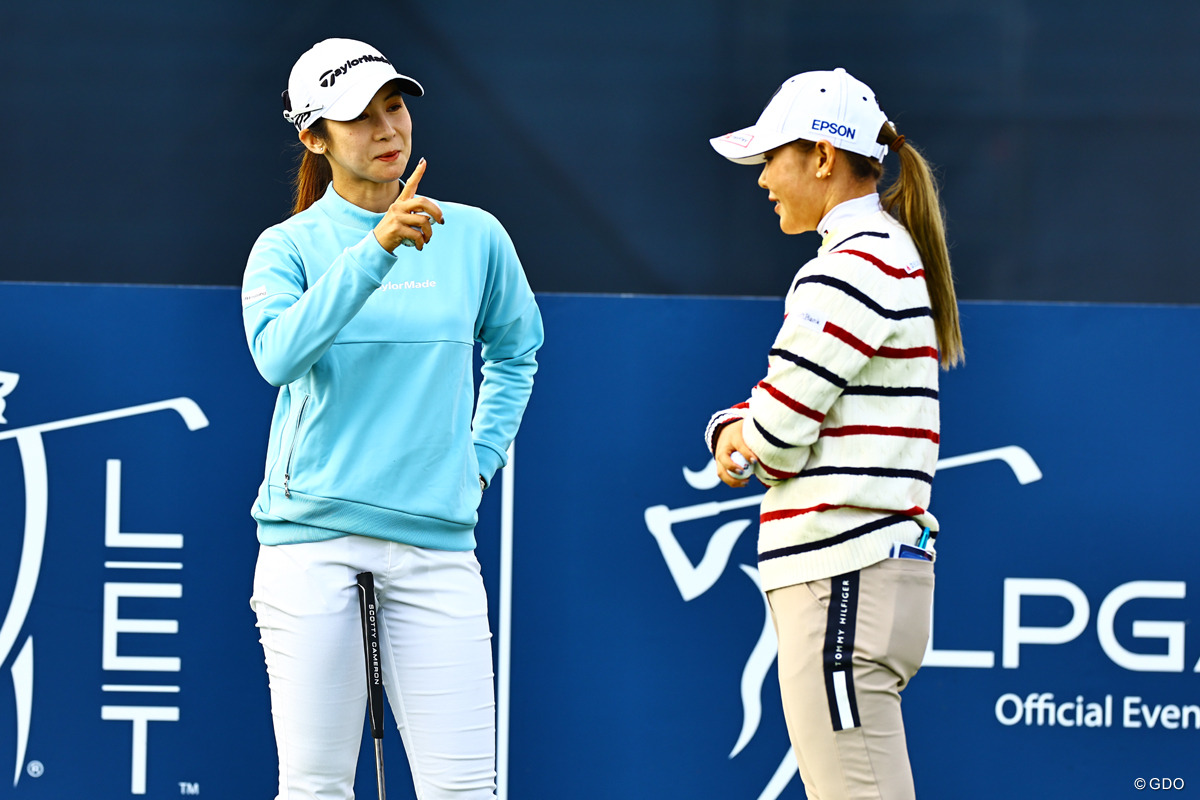 初めましてだそうです 2025年 ISPS Handa スコットランド女子オープン 事前 P.サイパン 吉田優利