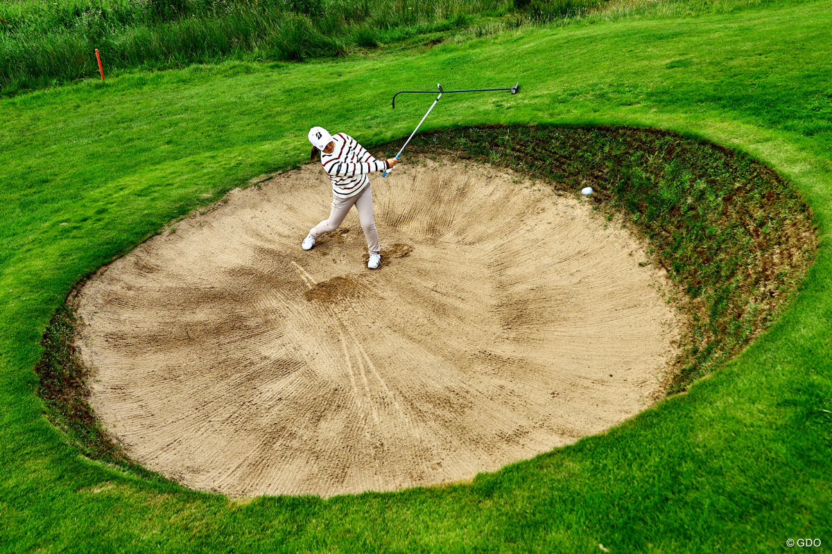 久々のリンクスでプレー