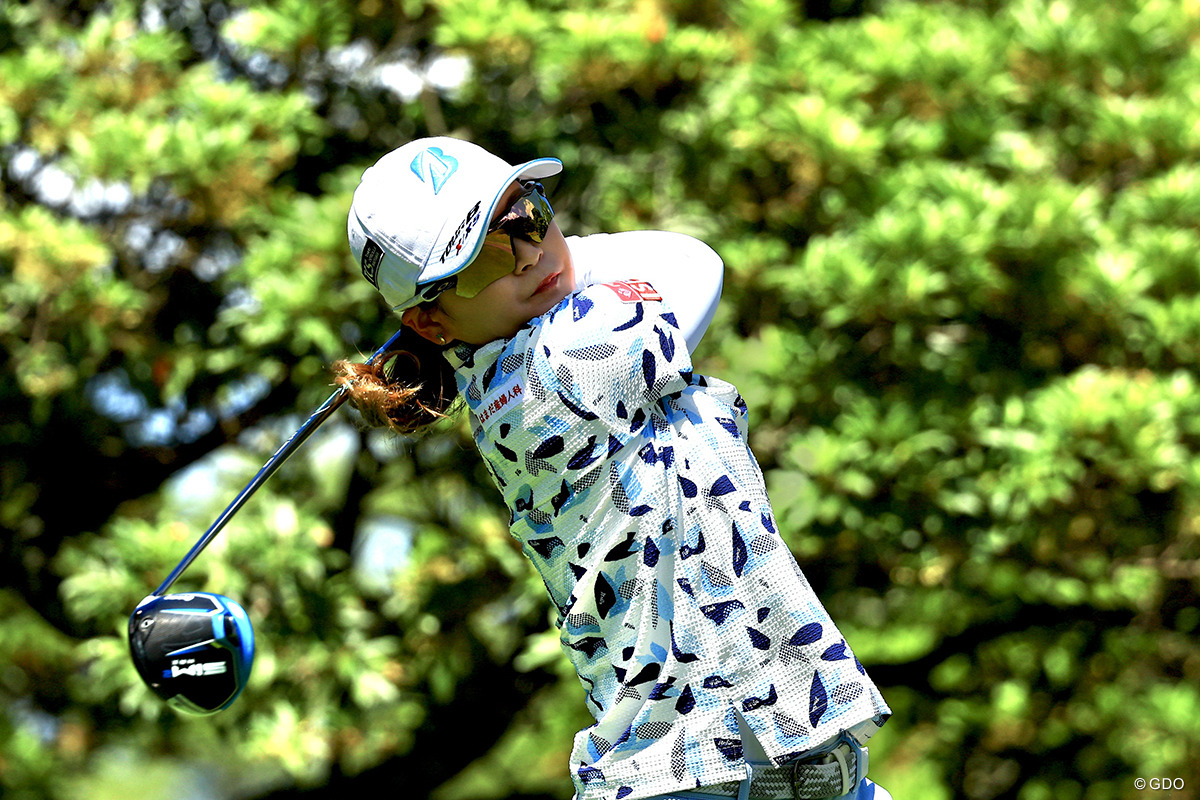 「66」をマークした古家翔香 2025年 大東建託・いい部屋ネットレディス 初日 古家翔香