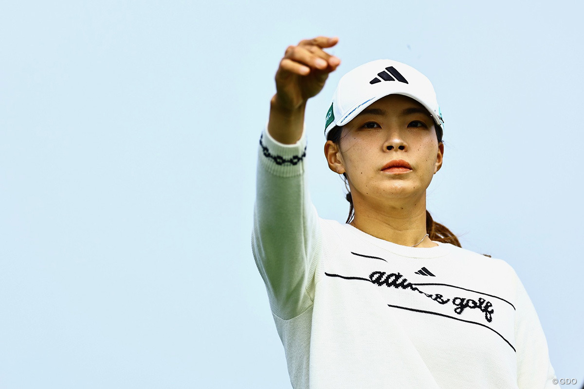 「69」をマークした渋野日向子