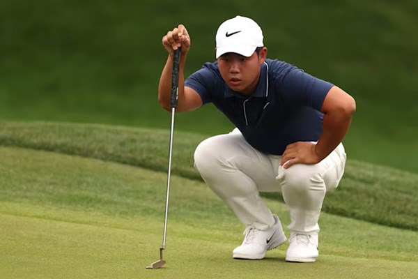 2025年 3Mオープン 事前 トム・キム ザ・プレーヤーズ選手権でのトム・キム（Getty Images）