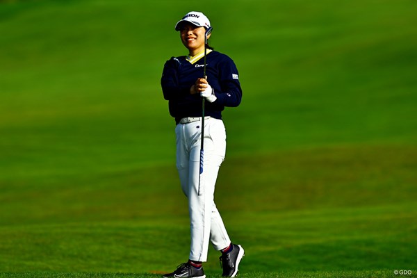 2025年 ISPS Handa スコットランド女子オープン 初日 勝みなみ いつも明るいみなみちゃん