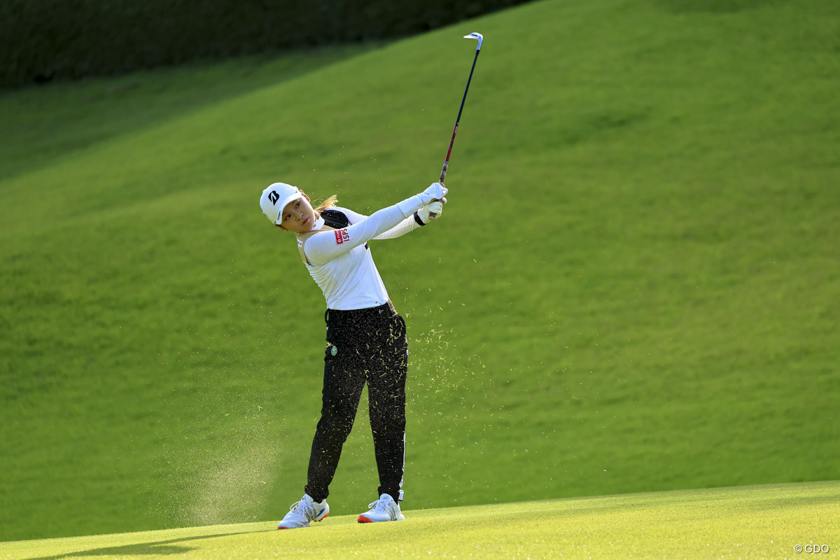 トップと3打差、明日も期待 2025年 大東建託・いい部屋ネットレディス 3日目 古家翔香