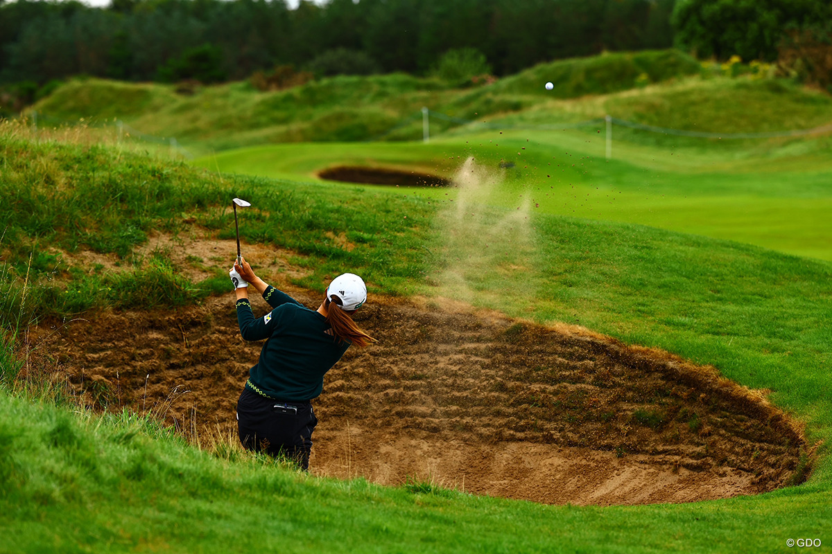 3日目は2バーディ、2ボギーの「72」