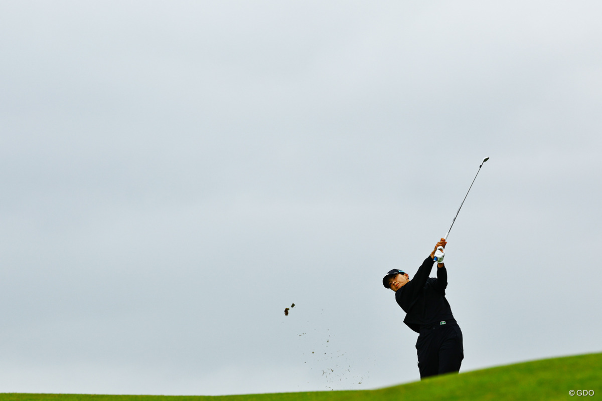 初日のショットの感触が戻って来た