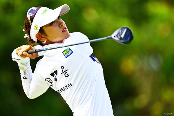 今季2回目の2位で終えた原英莉花 ※撮影は2024年「日本女子プロゴルフ選手権」
