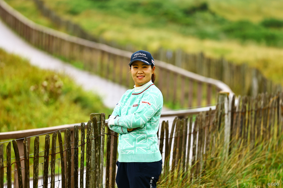 画像詳細 2025年 AIG女子オープン（全英女子） 事前 畑岡奈紗