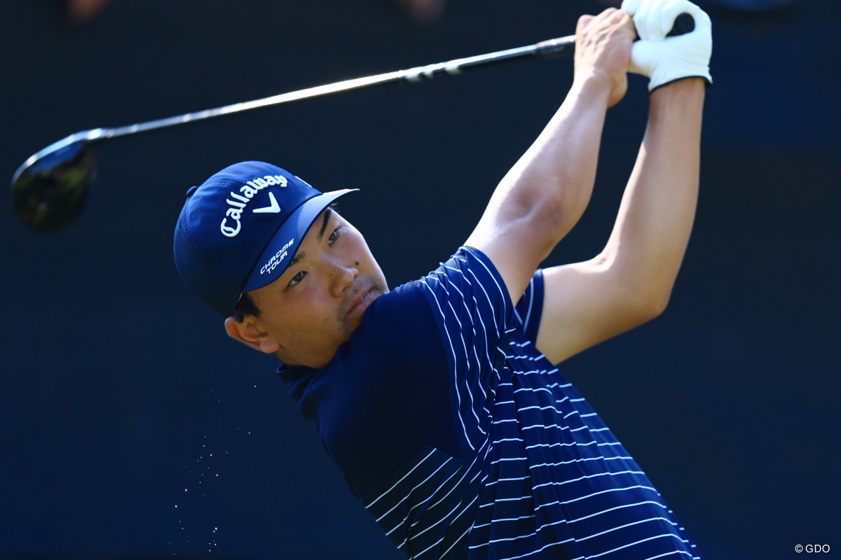 河本力は「63」でプレー。2打差をつける単独首位発進を決めた